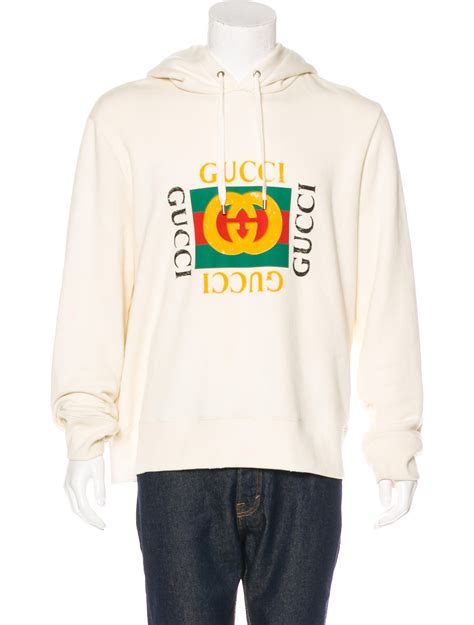 how does gucci hoodie fit|gucci distressed hoodie.